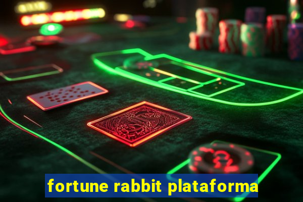 fortune rabbit plataforma